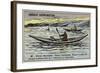 Greenland Kayak-null-Framed Giclee Print