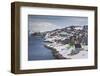 Greenland, Nuuk, City Skyline with Sermitsiaq Mountain-Walter Bibikow-Framed Photographic Print