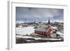 Greenland, Nuuk, Frelsers Kirche Church-Walter Bibikow-Framed Photographic Print