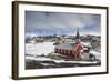 Greenland, Nuuk, Frelsers Kirche Church-Walter Bibikow-Framed Photographic Print