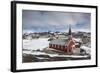 Greenland, Nuuk, Frelsers Kirche Church-Walter Bibikow-Framed Photographic Print