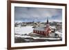 Greenland, Nuuk, Frelsers Kirche Church-Walter Bibikow-Framed Photographic Print