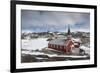 Greenland, Nuuk, Frelsers Kirche Church-Walter Bibikow-Framed Photographic Print