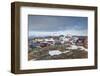 Greenland, Nuuk, Kolonihavn Area, Residential Houses-Walter Bibikow-Framed Photographic Print