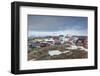 Greenland, Nuuk, Kolonihavn Area, Residential Houses-Walter Bibikow-Framed Photographic Print