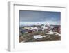 Greenland, Nuuk, Kolonihavn Area, Residential Houses-Walter Bibikow-Framed Photographic Print