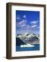 Greenland, Prinz Christian Sund fjord, Kujalleq, Iceberg and mountains-Miva Stock-Framed Photographic Print