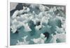 Greenland Sea, Norway, Spitsbergen. Blue Glacial Iceberg in Summer-Steve Kazlowski-Framed Photographic Print