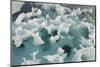 Greenland Sea, Norway, Spitsbergen. Blue Glacial Iceberg in Summer-Steve Kazlowski-Mounted Photographic Print