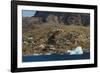 Greenland, Uummannaq. Colorful houses dot the rocky landscape.-Inger Hogstrom-Framed Photographic Print