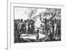 Greenlanders Singing Combat, C. 1800-T. Clerk-Framed Premium Giclee Print