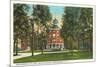 Greensboro College, Main Building, North Carolina-null-Mounted Premium Giclee Print