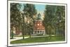 Greensboro College, Main Building, North Carolina-null-Mounted Art Print