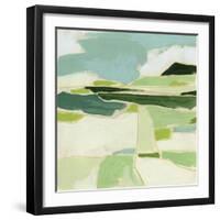 Greenscape II-June Vess-Framed Art Print