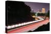 Greenville, South Carolina Skyline above the Flow of Traffic on Interstate 385.-SeanPavonePhoto-Stretched Canvas