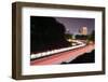 Greenville, South Carolina Skyline above the Flow of Traffic on Interstate 385.-SeanPavonePhoto-Framed Photographic Print