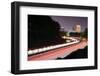 Greenville, South Carolina Skyline above the Flow of Traffic on Interstate 385.-SeanPavonePhoto-Framed Photographic Print