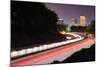 Greenville, South Carolina Skyline above the Flow of Traffic on Interstate 385.-SeanPavonePhoto-Mounted Photographic Print