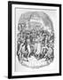 Greenwich Fair, C1900-George Cruikshank-Framed Giclee Print