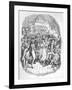 Greenwich Fair, C1900-George Cruikshank-Framed Giclee Print