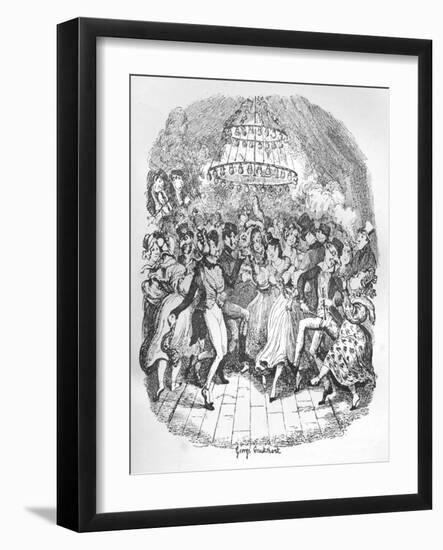 Greenwich Fair, C1900-George Cruikshank-Framed Giclee Print