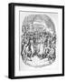 Greenwich Fair, C1900-George Cruikshank-Framed Giclee Print