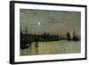 Greenwich, Half Tide, 1884-John Atkinson Grimshaw-Framed Giclee Print