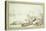 Greenwich Hospital, 1822-Thomas Rowlandson-Stretched Canvas