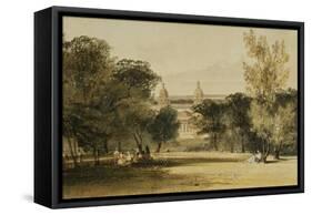Greenwich Hospital from the Park, 1830-Thomas Shotter Boys-Framed Stretched Canvas