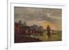 'Greenwich Hospital from the River', 1854, (1935)-James Holland-Framed Giclee Print