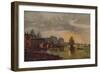 'Greenwich Hospital from the River', 1854, (1935)-James Holland-Framed Giclee Print