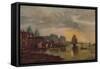 'Greenwich Hospital from the River', 1854, (1935)-James Holland-Framed Stretched Canvas