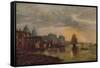 'Greenwich Hospital from the River', 1854, (1935)-James Holland-Framed Stretched Canvas
