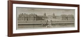 Greenwich Hospital, London, 1734-William Henry Toms-Framed Giclee Print