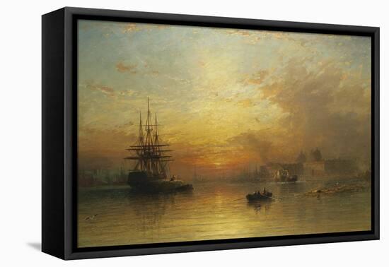 Greenwich Hospital, London-Francis Danby-Framed Stretched Canvas