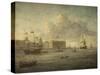 Greenwich Hospital, Off Which Lies the Royal Yacht-null-Stretched Canvas