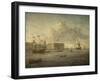 Greenwich Hospital, Off Which Lies the Royal Yacht-null-Framed Giclee Print
