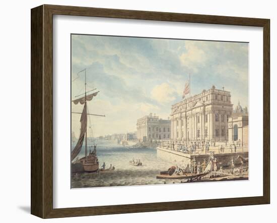 Greenwich Hospital-Edward Dayes-Framed Giclee Print