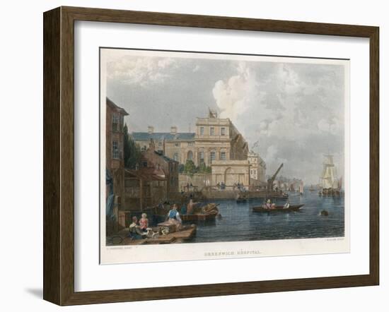 Greenwich Hospital-null-Framed Giclee Print