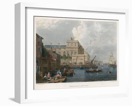 Greenwich Hospital-null-Framed Giclee Print