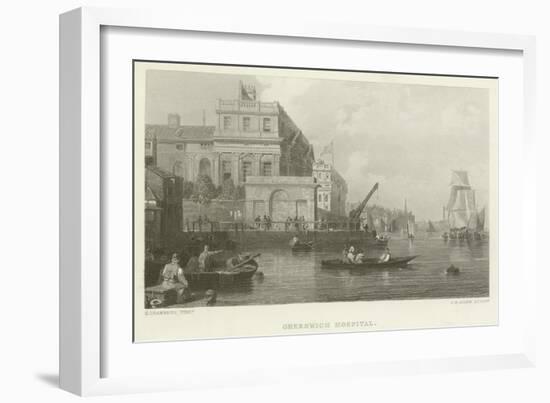 Greenwich Hospital-George Chambers-Framed Giclee Print