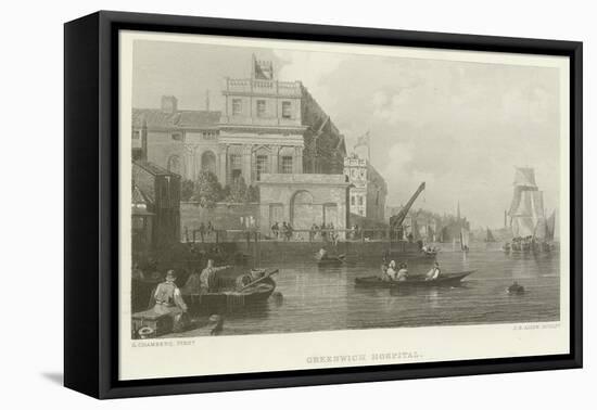 Greenwich Hospital-George Chambers-Framed Stretched Canvas