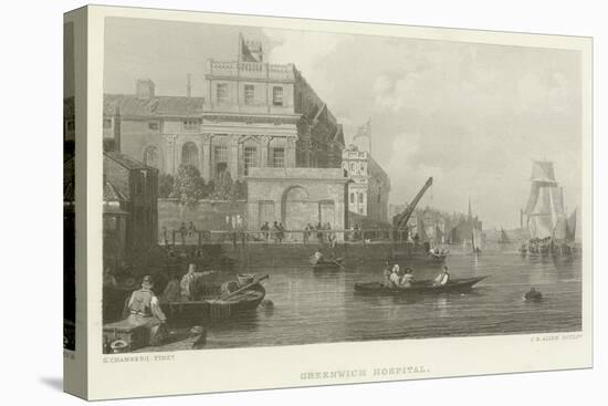 Greenwich Hospital-George Chambers-Stretched Canvas