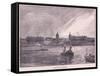 Greenwich Hospital-John Fulleylove-Framed Stretched Canvas