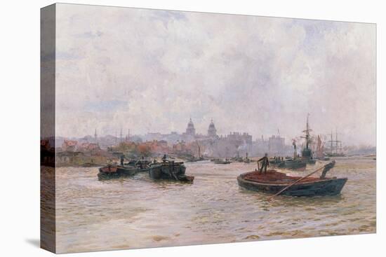 Greenwich Hospital-William Lionel Wyllie-Stretched Canvas