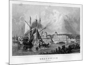 Greenwich, London, 19th Century-null-Mounted Giclee Print