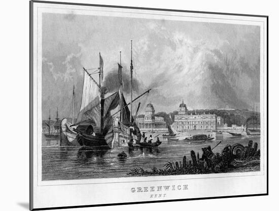 Greenwich, London, 19th Century-null-Mounted Giclee Print