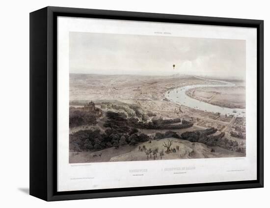 Greenwich, London, C1845-Jules Louis Arnout-Framed Stretched Canvas