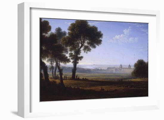 Greenwich Looking Towards the Thames-John Glover-Framed Giclee Print