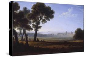 Greenwich Looking Towards the Thames-John Glover-Stretched Canvas